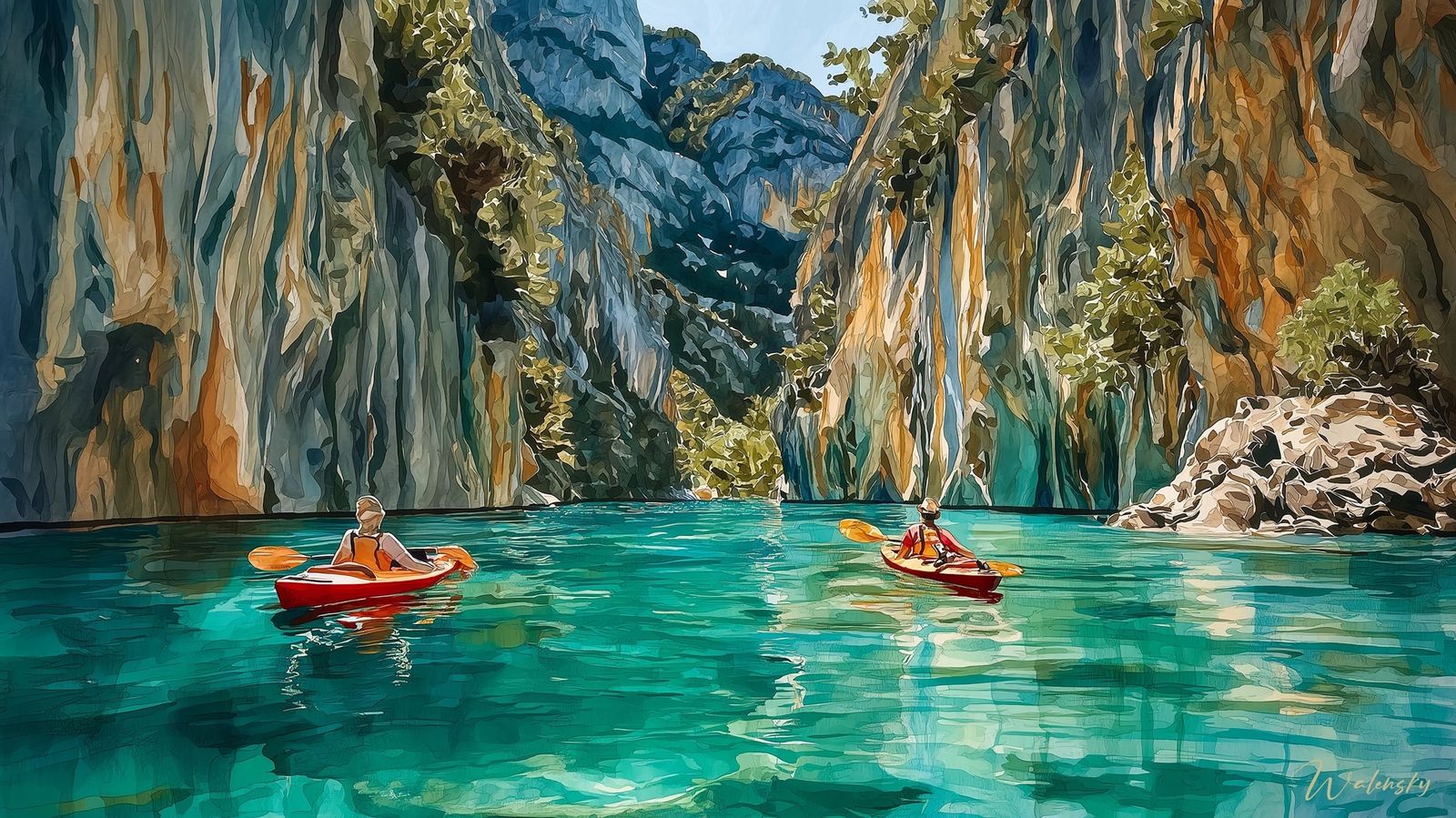 Tableau Gorges du Verdon