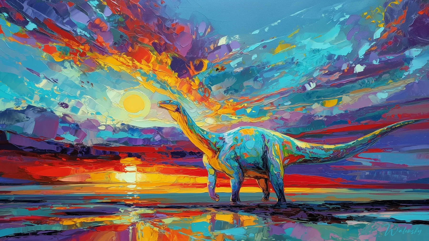 Tableau Dinosaure