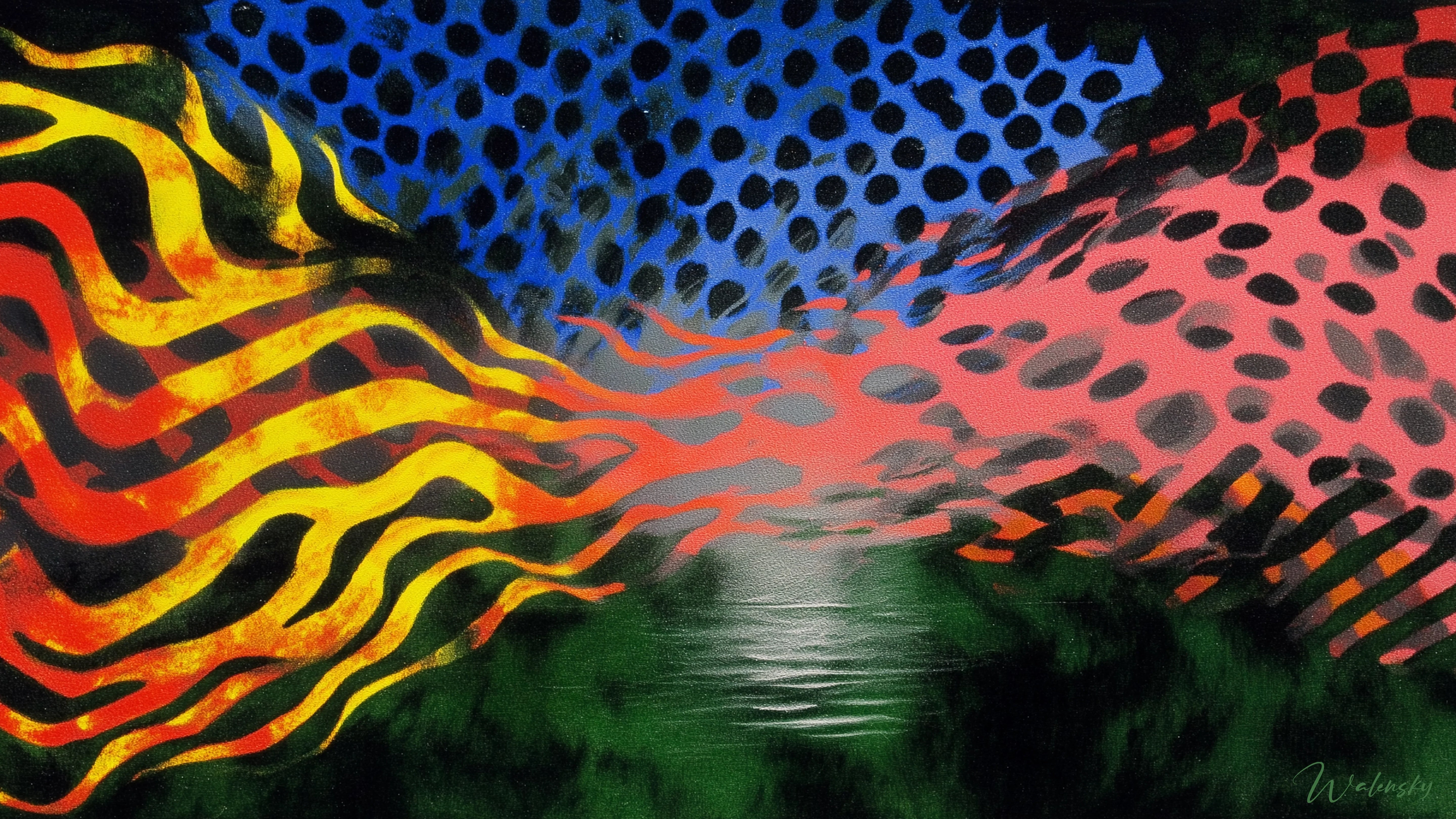 Tableau Op Art 