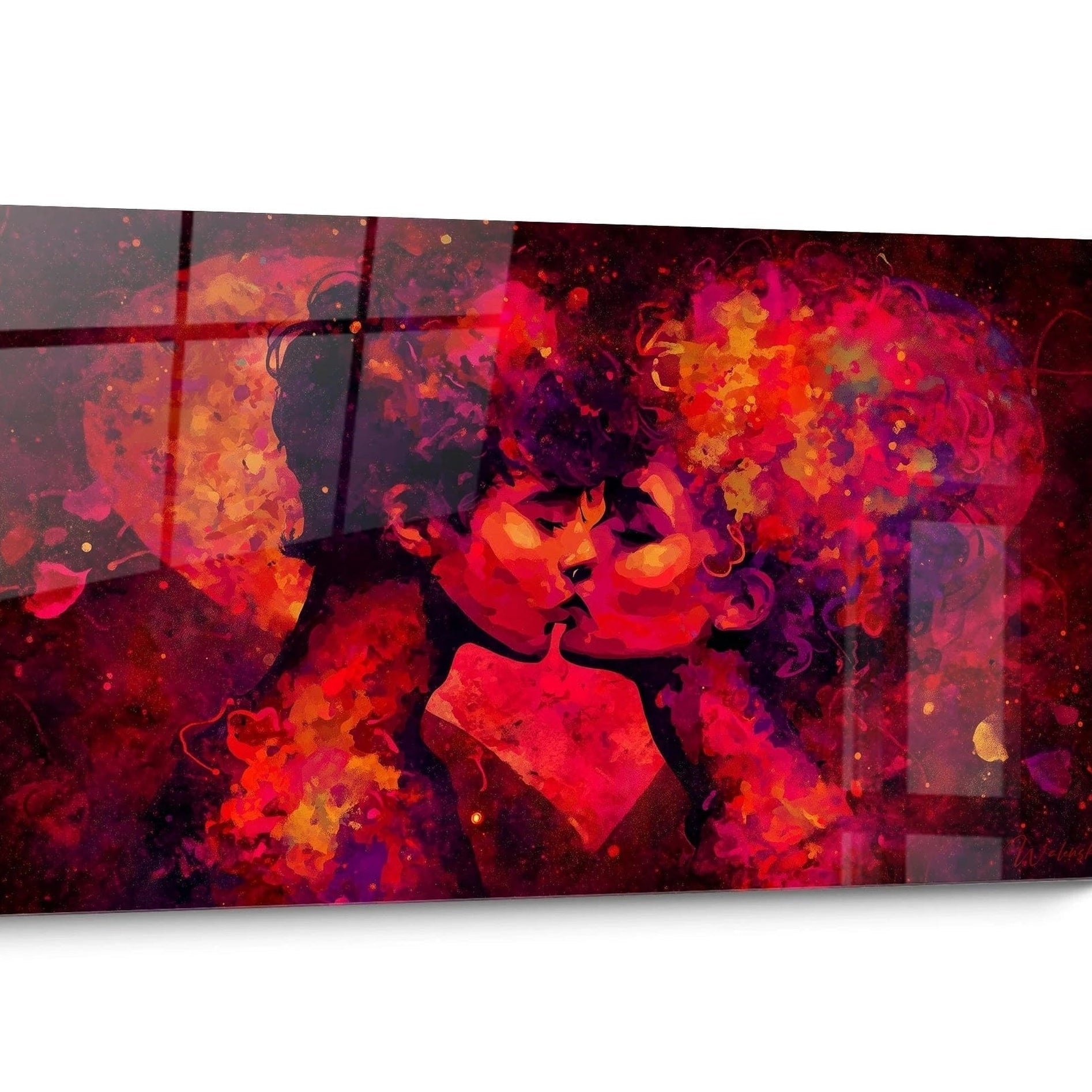 Tableau Saint-Valentin Rouge