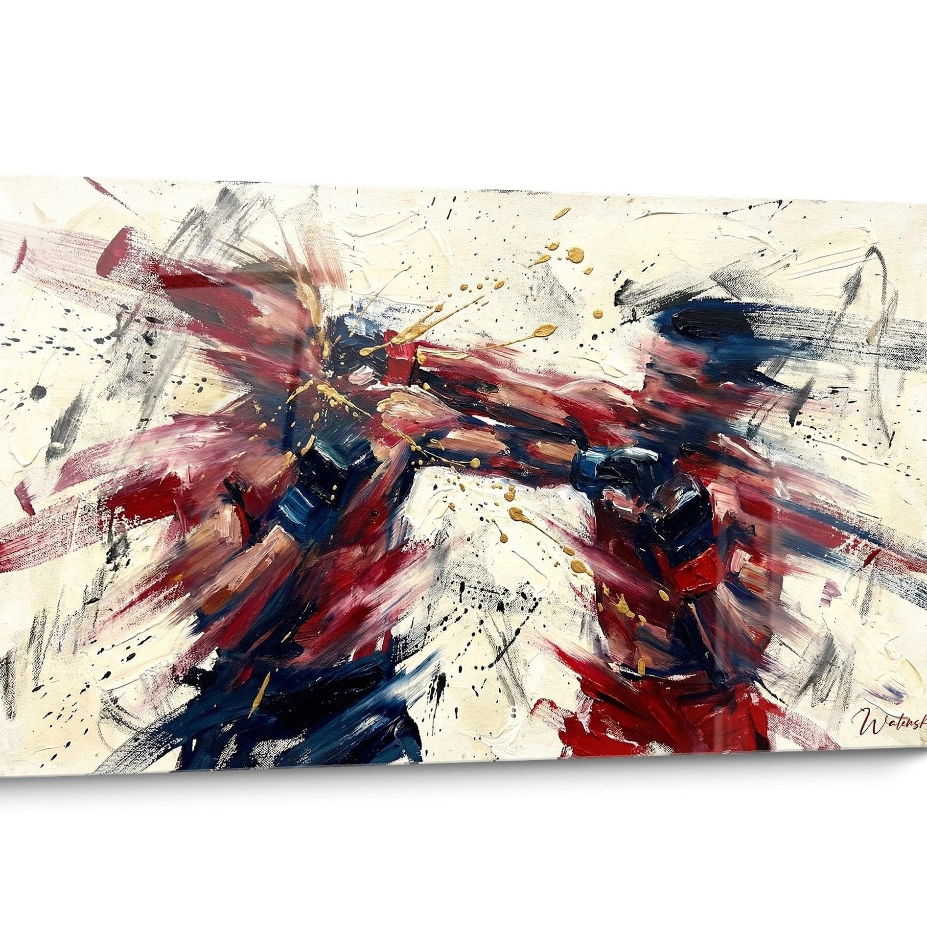 Tableau MMA Abstrait