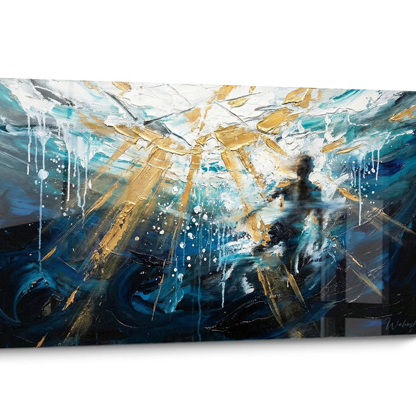 Tableau plongée sous-marine Abstrait