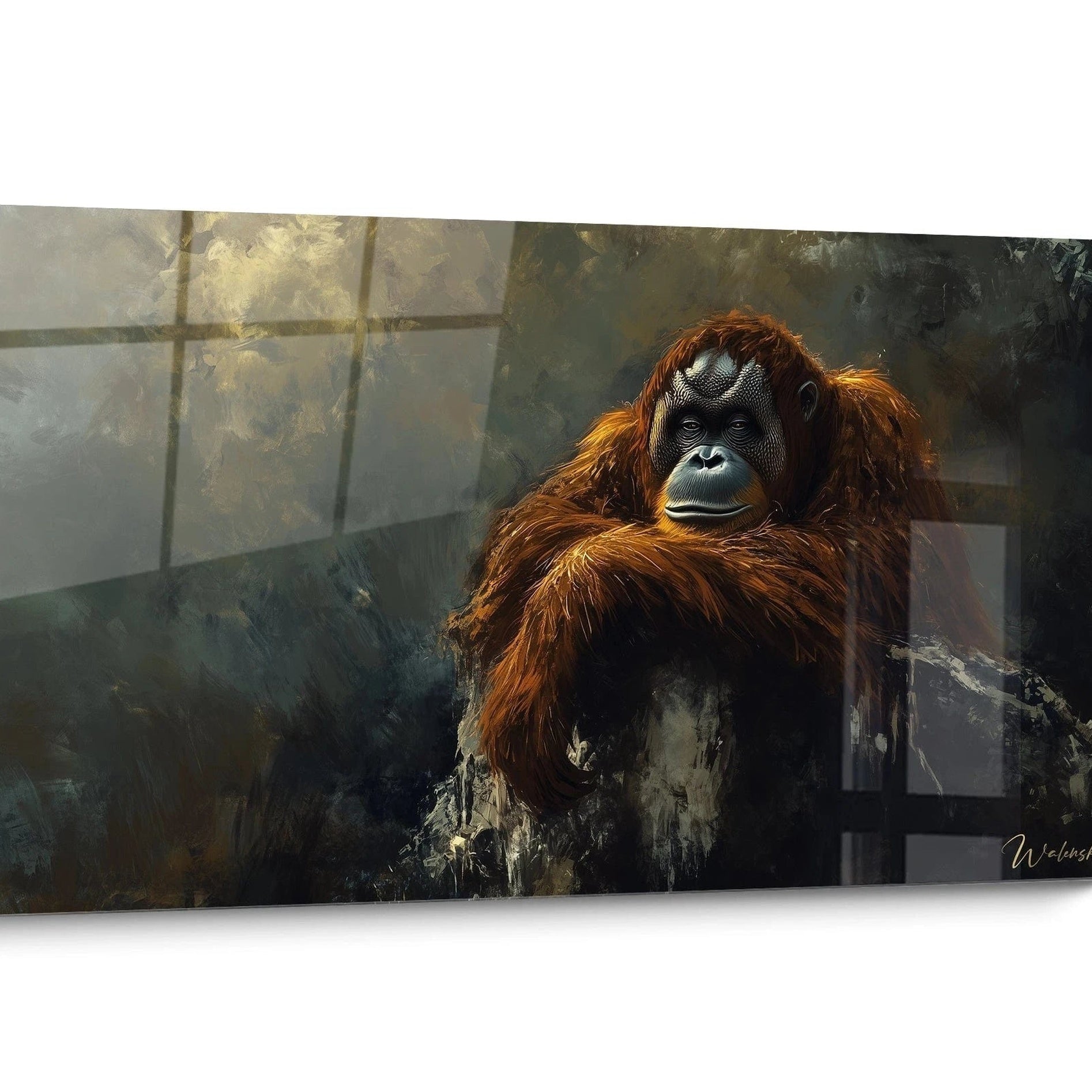 Orangutan wall art