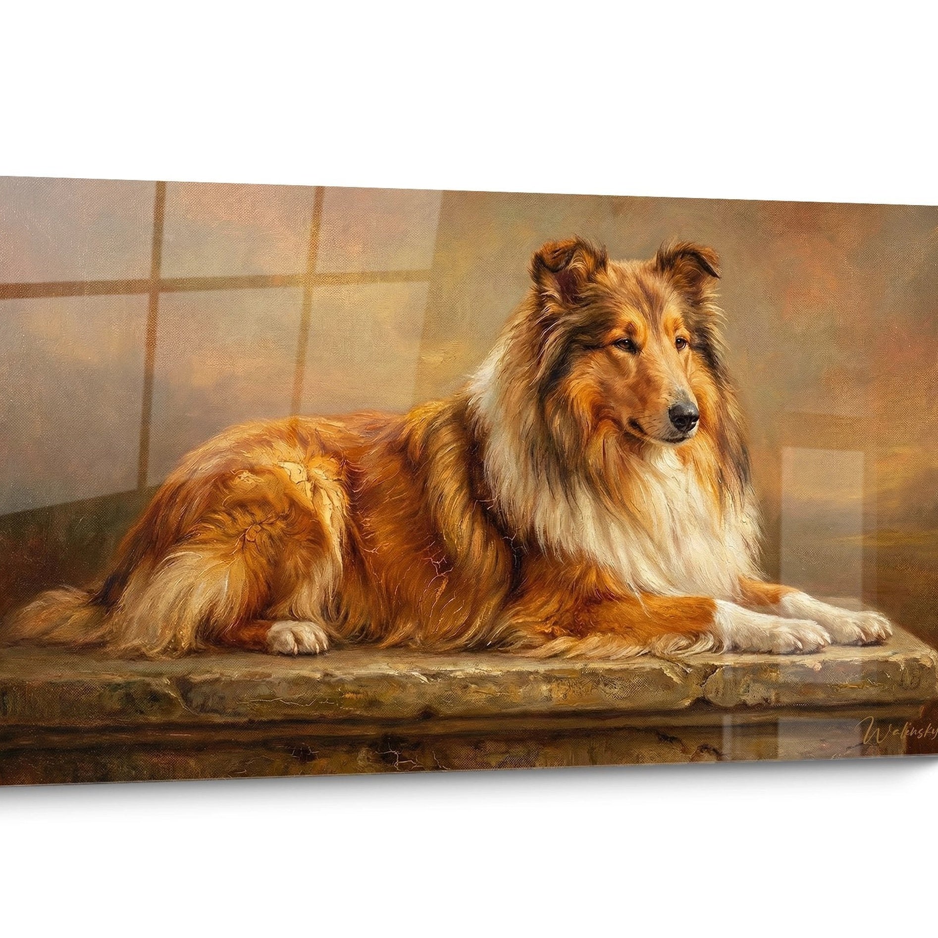 Tableau Collie Doré