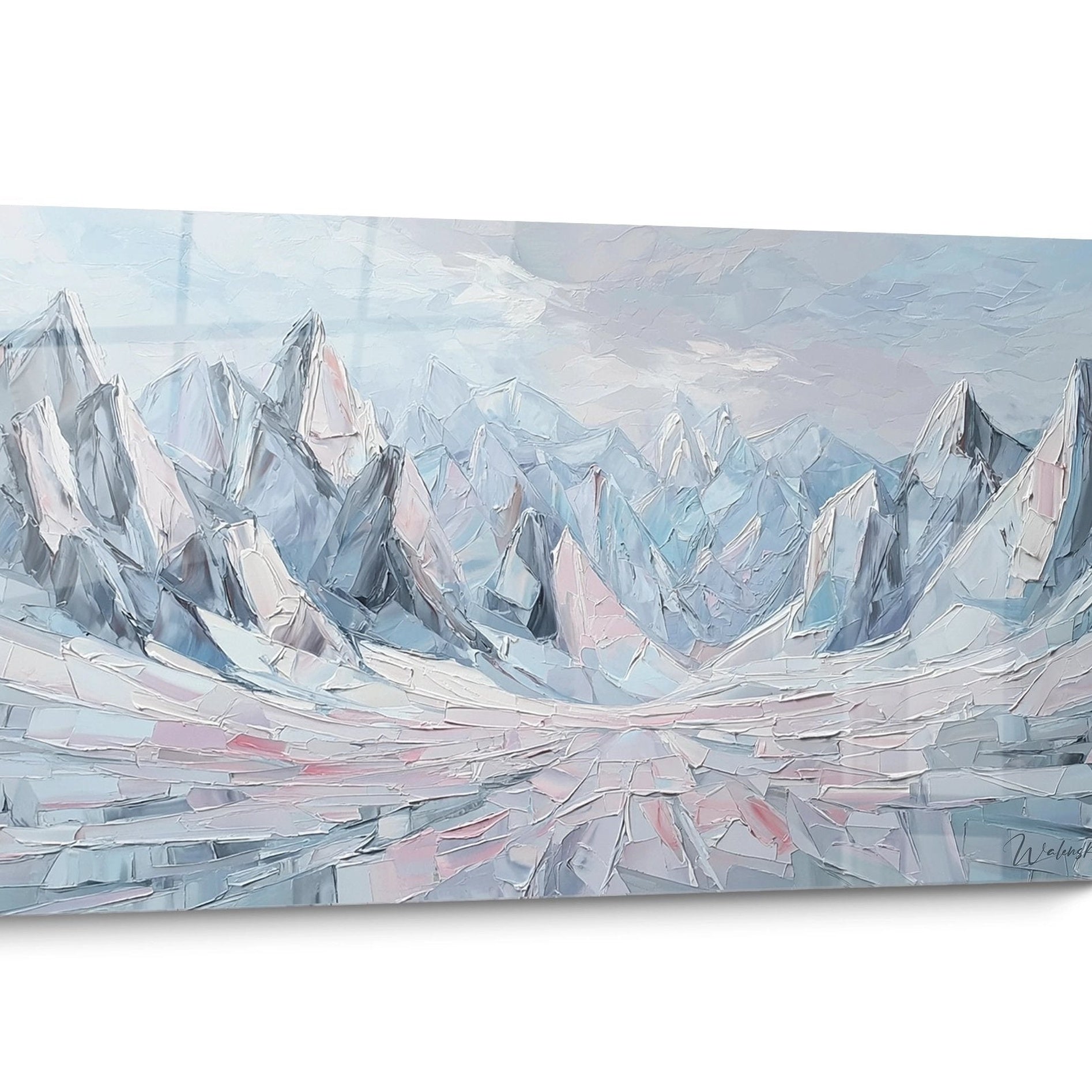 Tableau Les Dolomites Enneigé