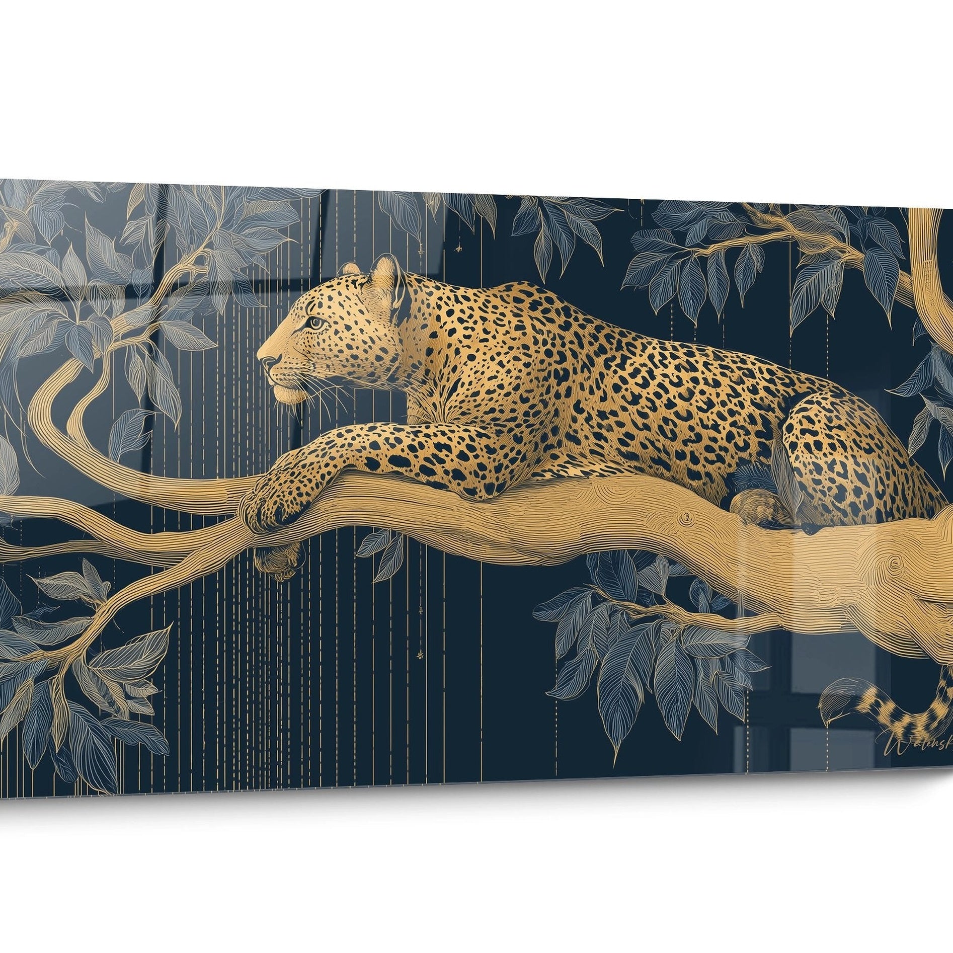 Art Deco Panther Wall Art