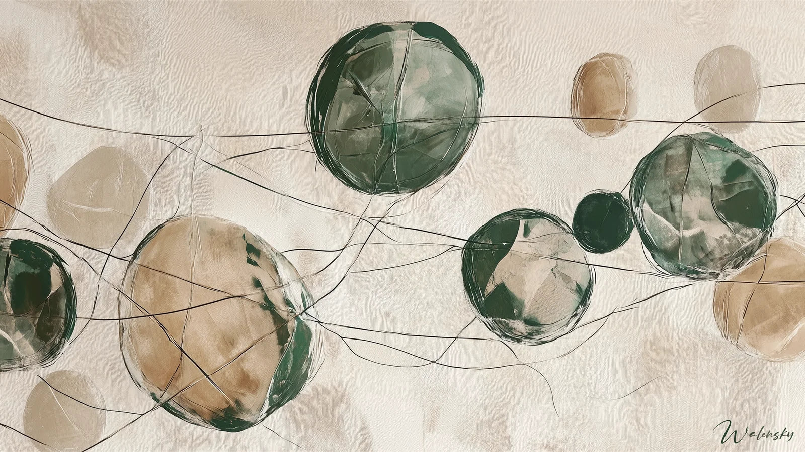 Tableaux artistique Abstrait