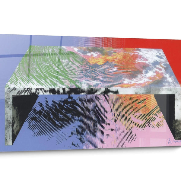 Tableau Op Art Géométrique