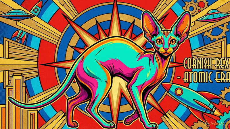 Tabella chat Cornish Rex