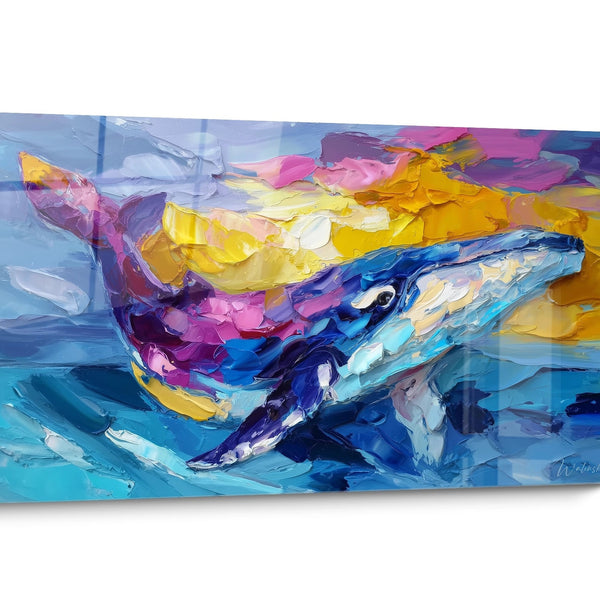 Tableau Basilosaurus Expressionniste