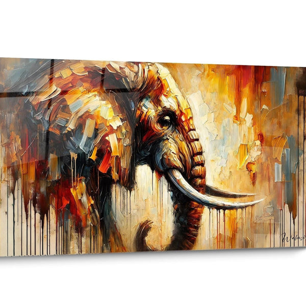 Expressive Watercolor Animal Painting