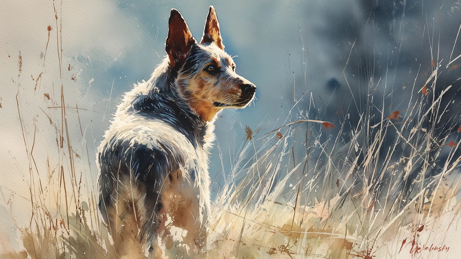 Tableau Australian Cattle Dog