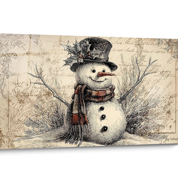 Vintage Christmas Wall Art