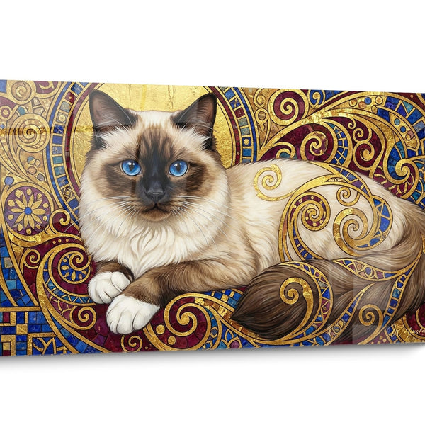 Tableau chat Birman Luxe