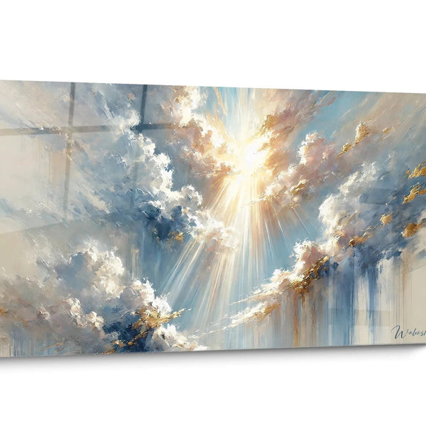 Tableau pour salle d'attente Coucher Soleil