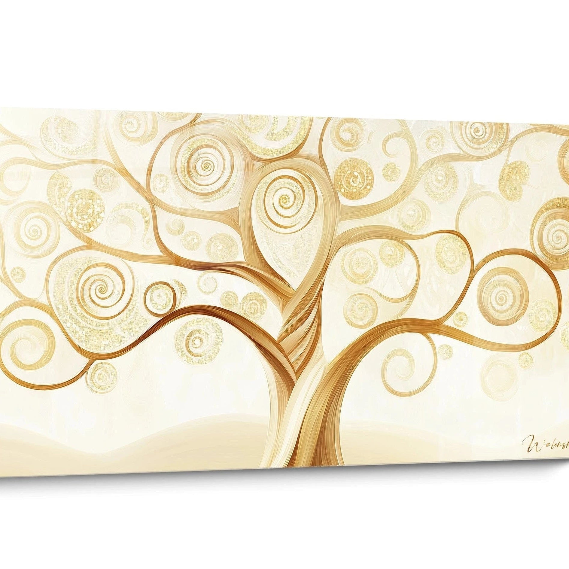 Wall art inspired by Gustav Klimt