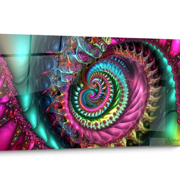 Tableau spirales abstraites Vortex