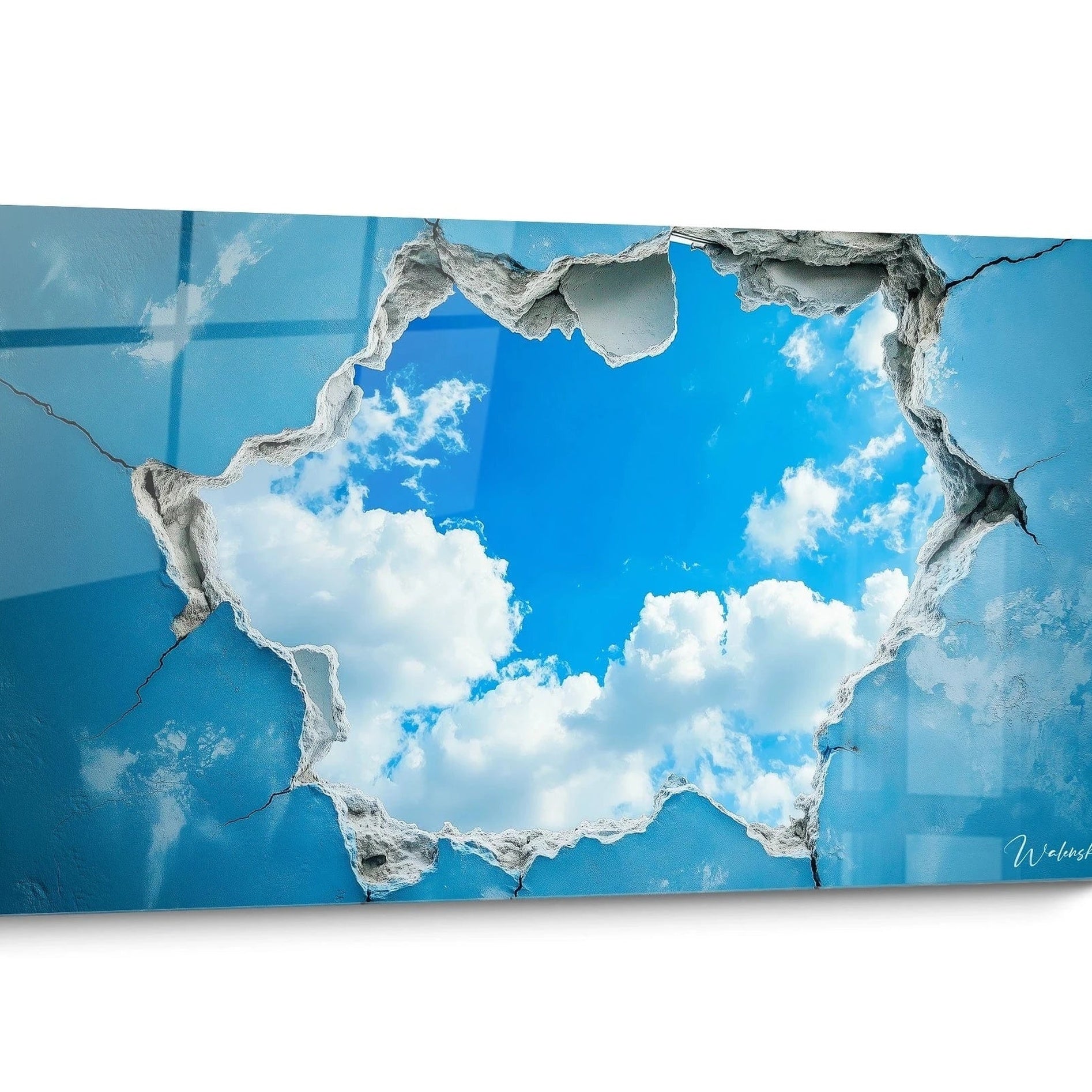 Tableau trompe l'oeil Zen