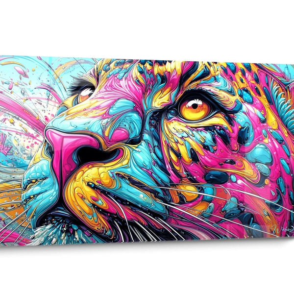 Tableau Couleurs en Folie Multicolore
