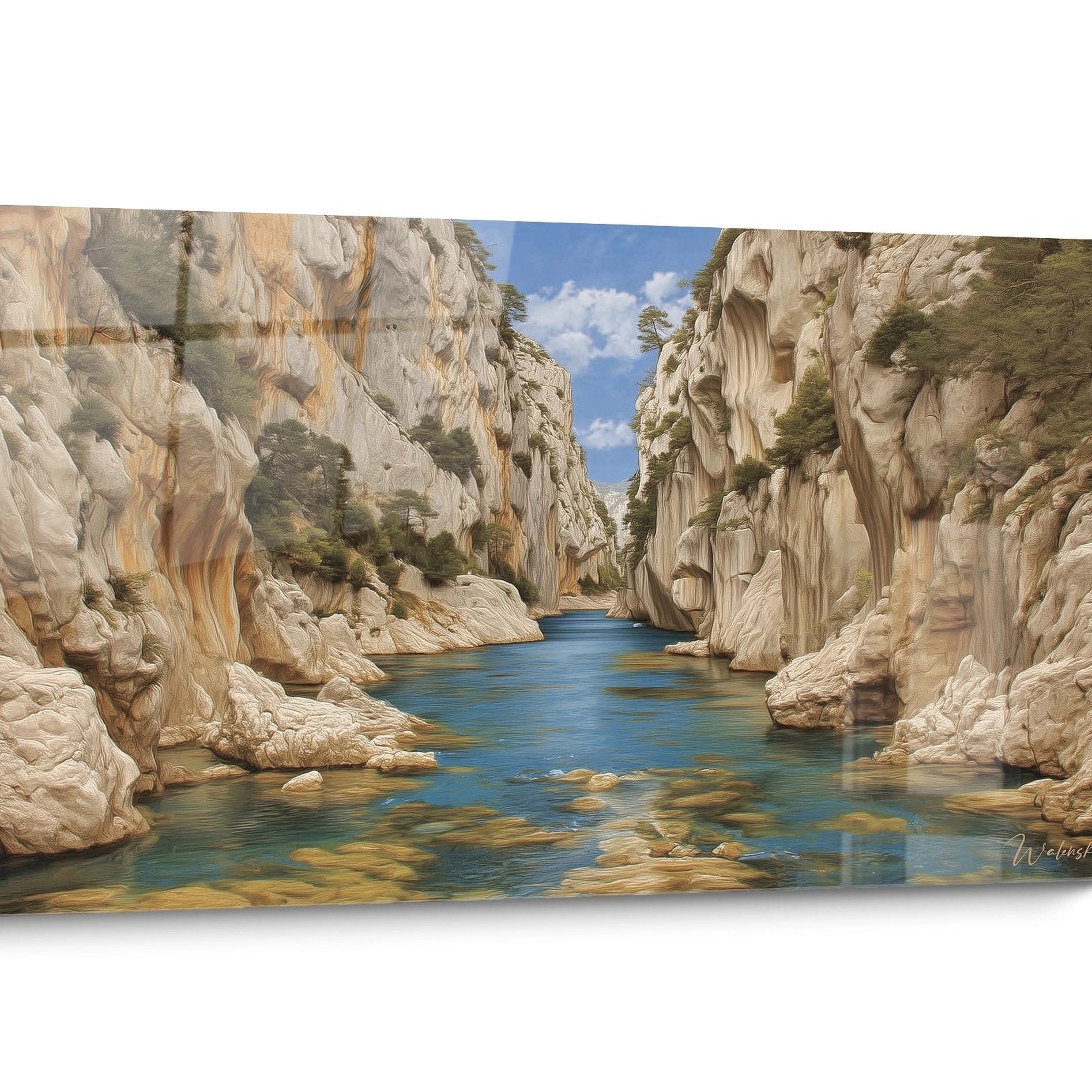 Gorges and canyons wall art