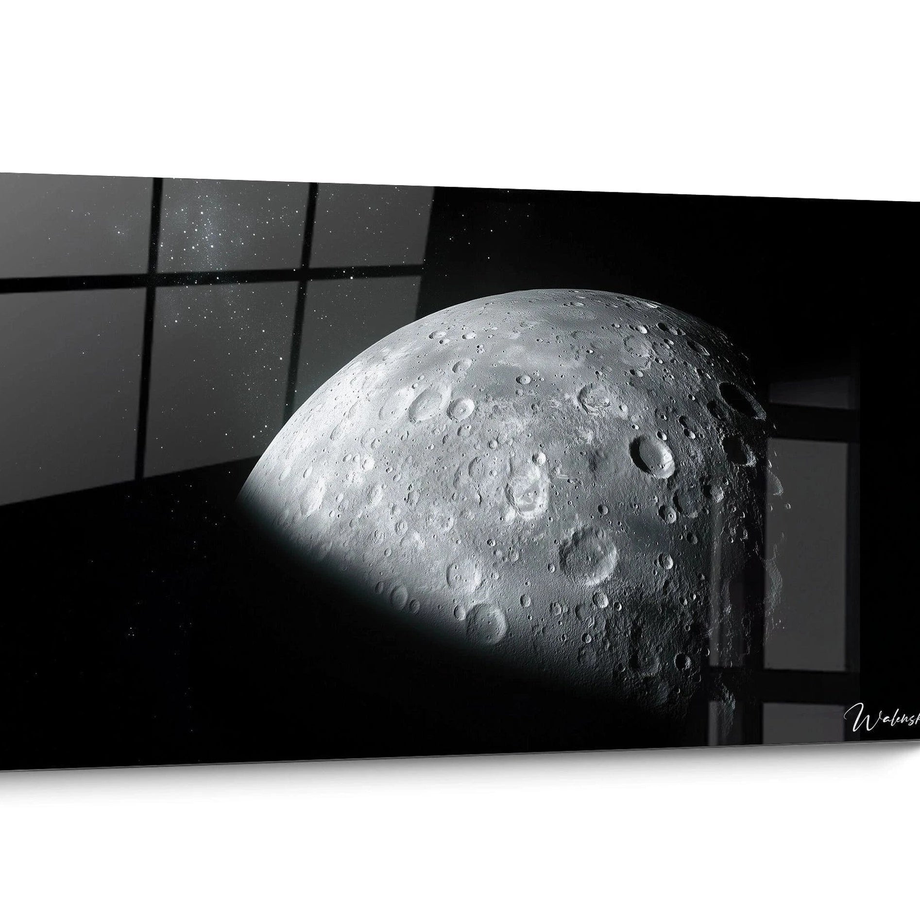 Space Diversity Black and White Wall Art