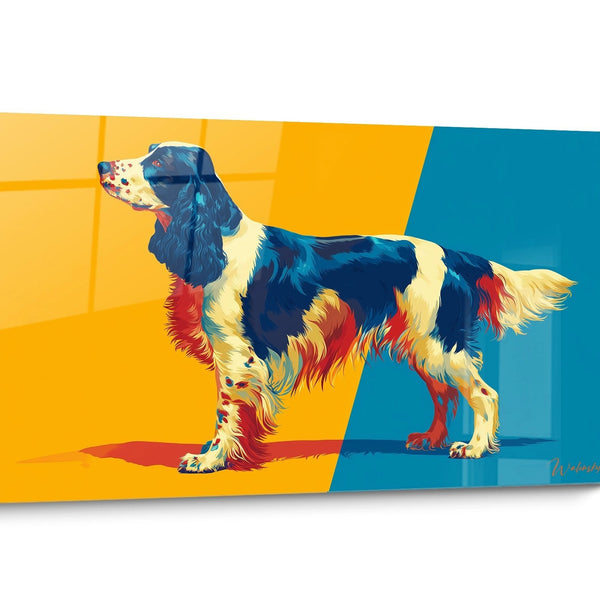 Gemälde Englischer Springer Spaniel Modern