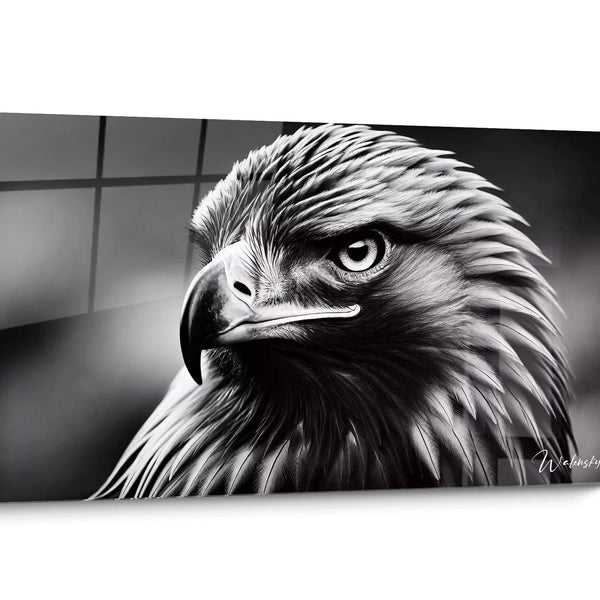 Tableau animaux noir et blanc Réaliste