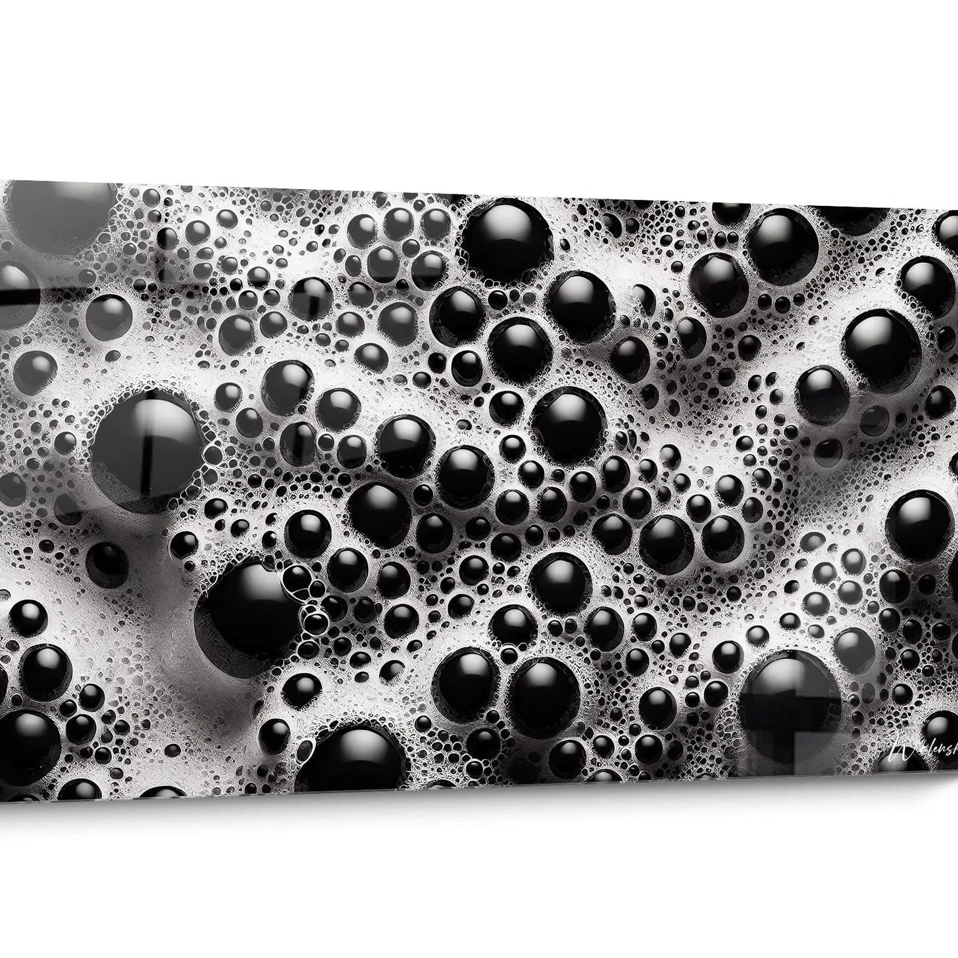 Abstract Black and White Artistic Wall Art