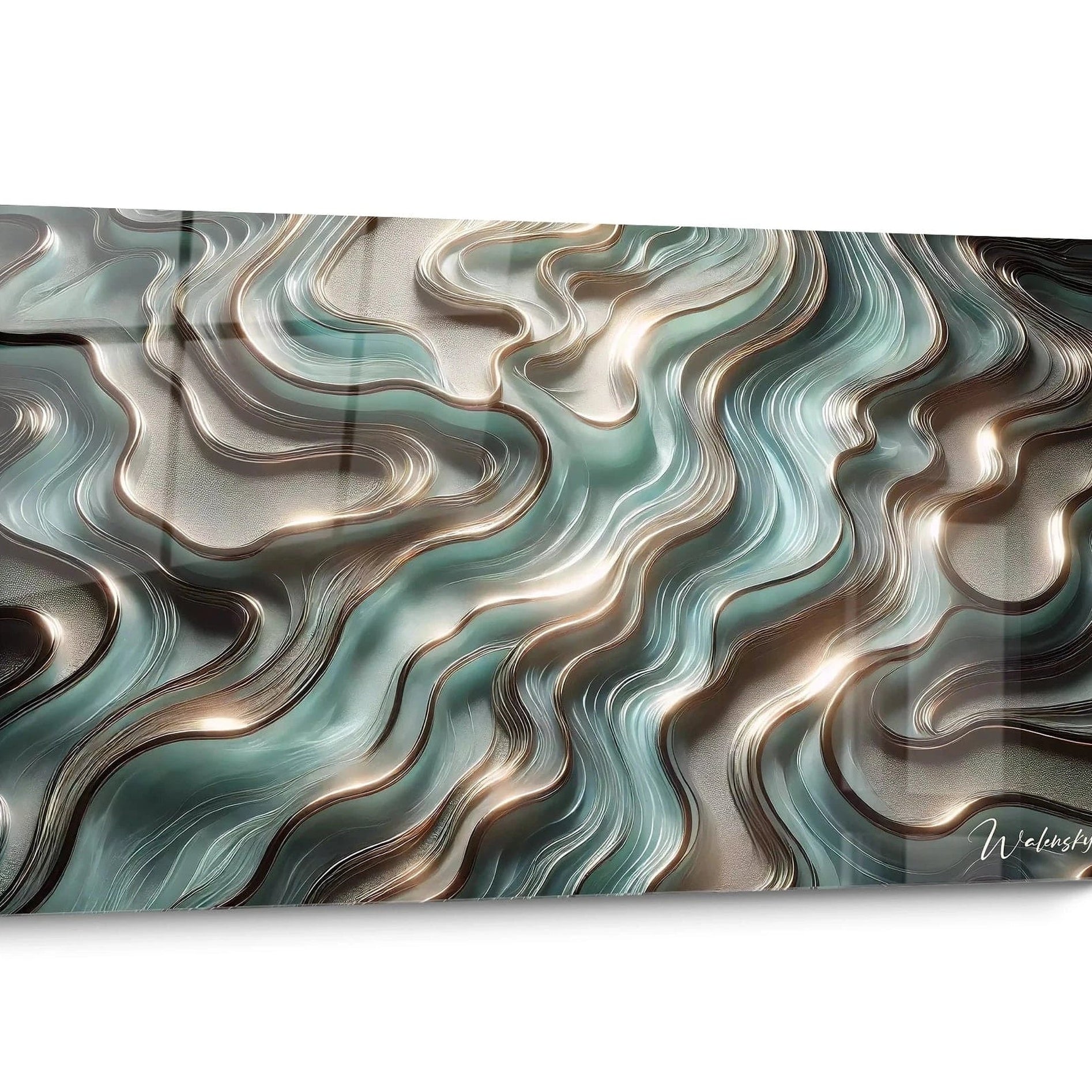 Tableau Epoxy ( Style ) Abstrait