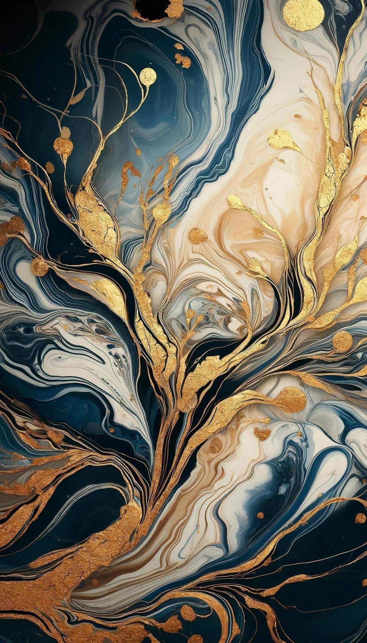 Tableau abstrait pour maison de luxe présentant une composition raffinée et finitions prestigieuses, apportant une dimension artistique exceptionnelle à cet intérieur haut de gamme.