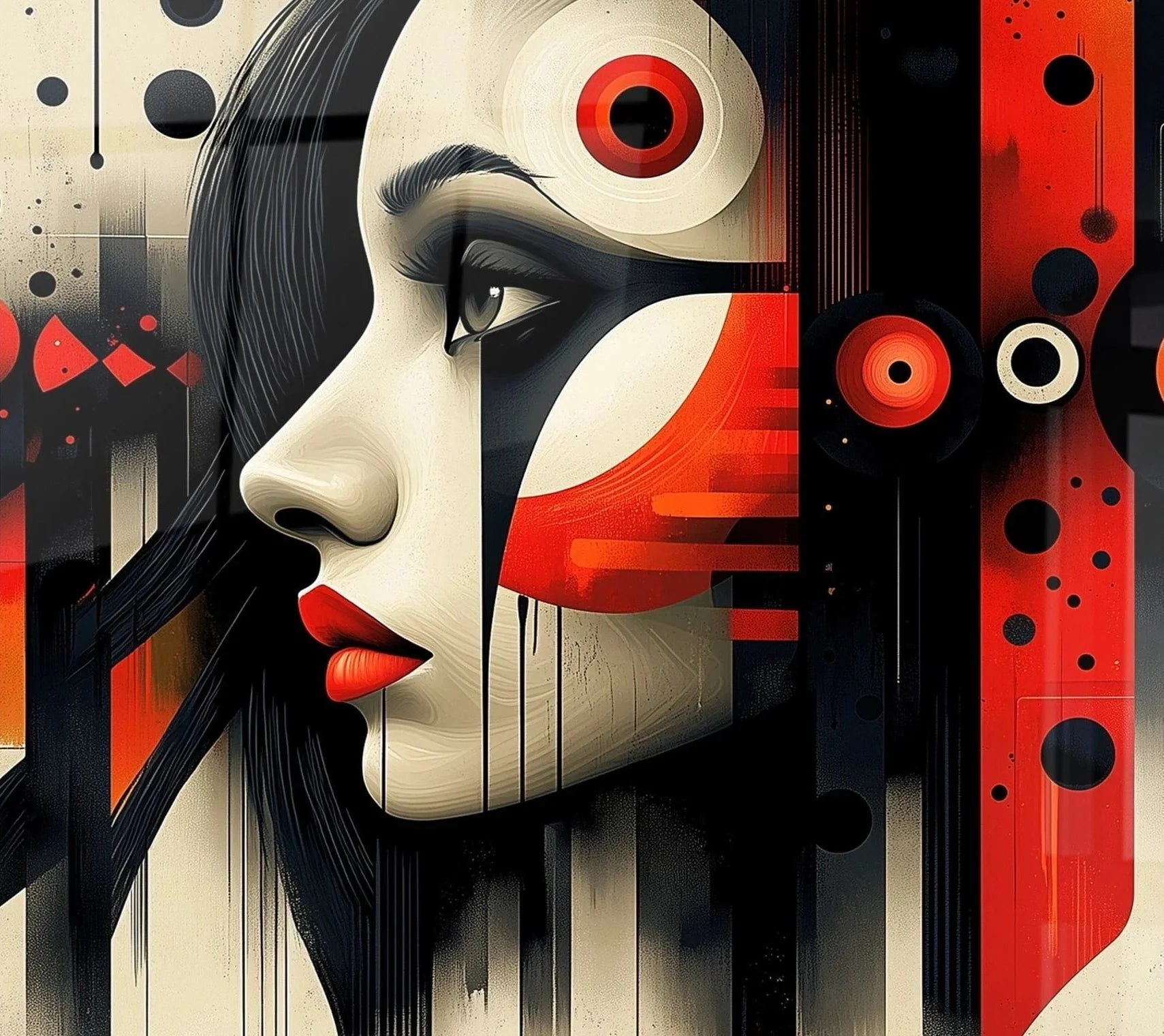 Tableau format carré Portrait