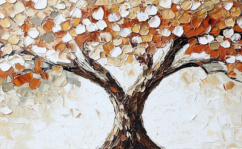 Tableau format panoramique Arbre de Vie