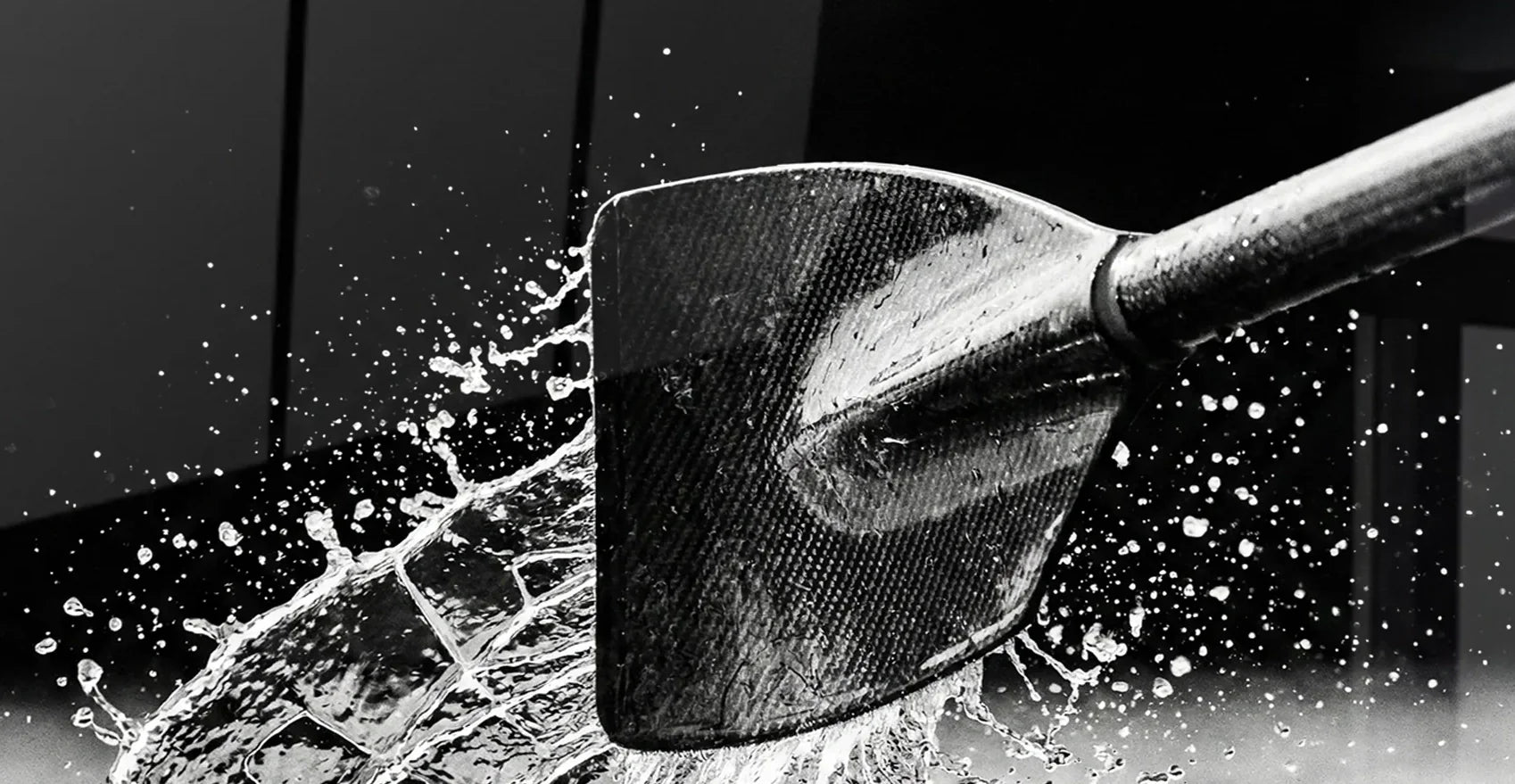 Black and White Rowing Wall Art