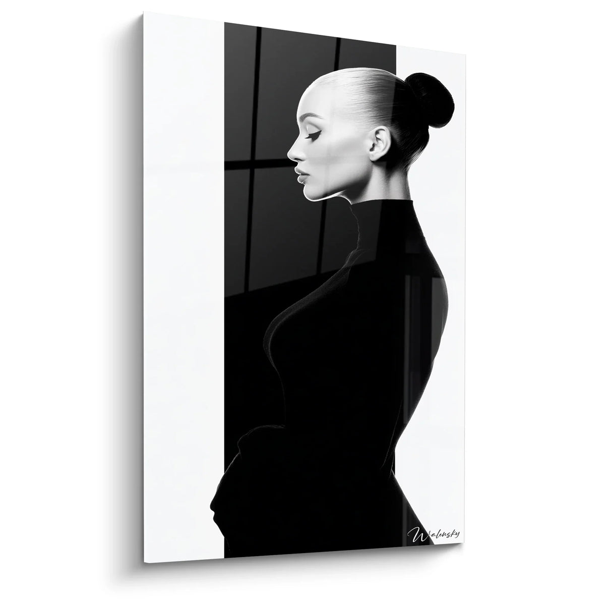 Tableau Beauté féminine Noir et Blanc