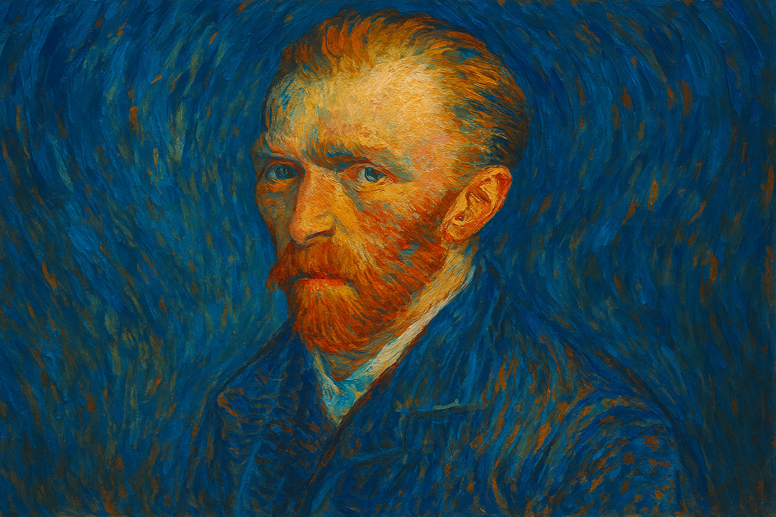 Reproduction artistique aux couleurs apaisantes de la collection Tableau artistes celebres pour salle d'attente, offrant aux visiteurs un point focal captivant qui transforme leur temps d'attente en moment de contemplation culturelle.