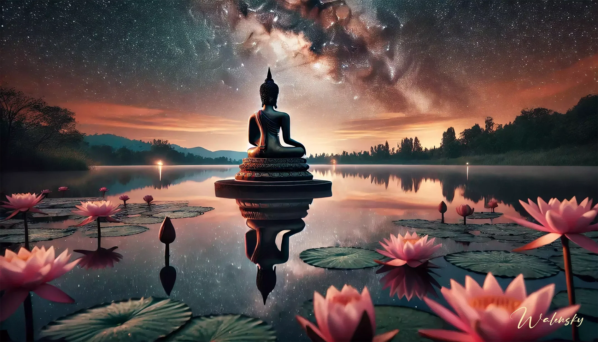 Tableau bureau feng shui aux motifs harmonieux et couleurs équilibrantes favorisant une circulation d'énergie positive dans un espace professionnel serein et productif.