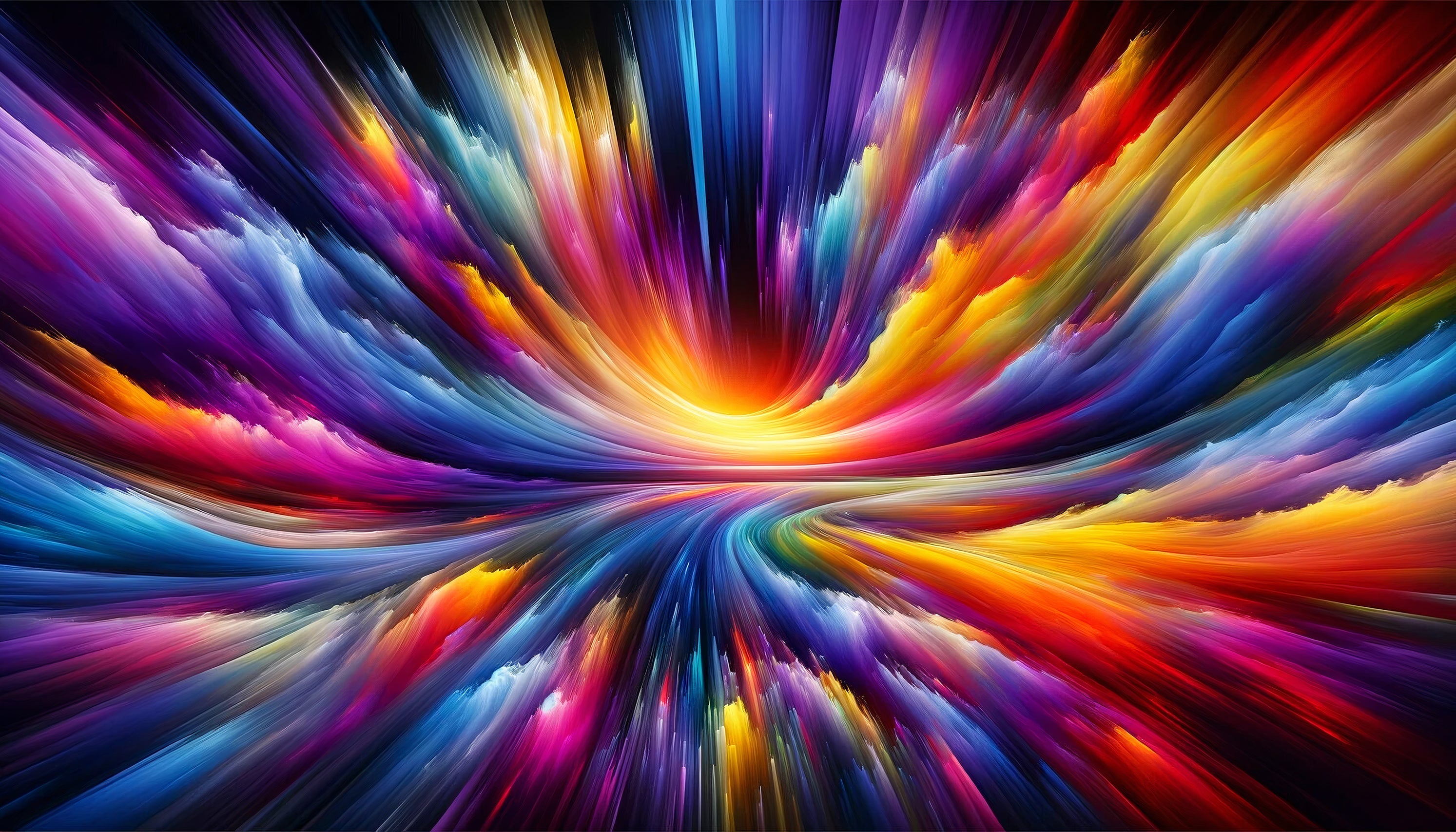 Tableau coloré pour chambre présentant une composition dynamique aux teintes vives et contrastées qui apporte énergie et caractère à l'espace personnel tout en stimulant la créativité.