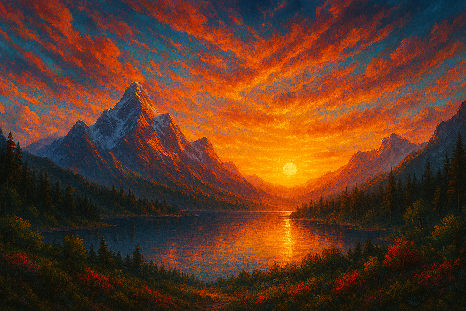 Collection Tableau Paysages pour salle d'attente offrant des vues sereines et captivantes qui transforment le temps d'attente en moment de contemplation artistique relaxante.