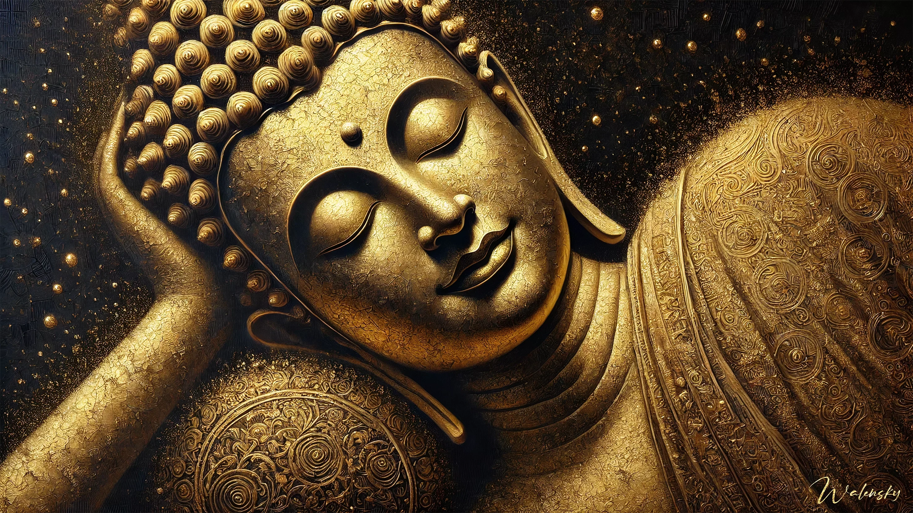 Tableau zen pour salon aux lignes épurées et composition équilibrée, créant un point focal apaisant qui invite à la contemplation et à la sérénité dans l'espace de vie.