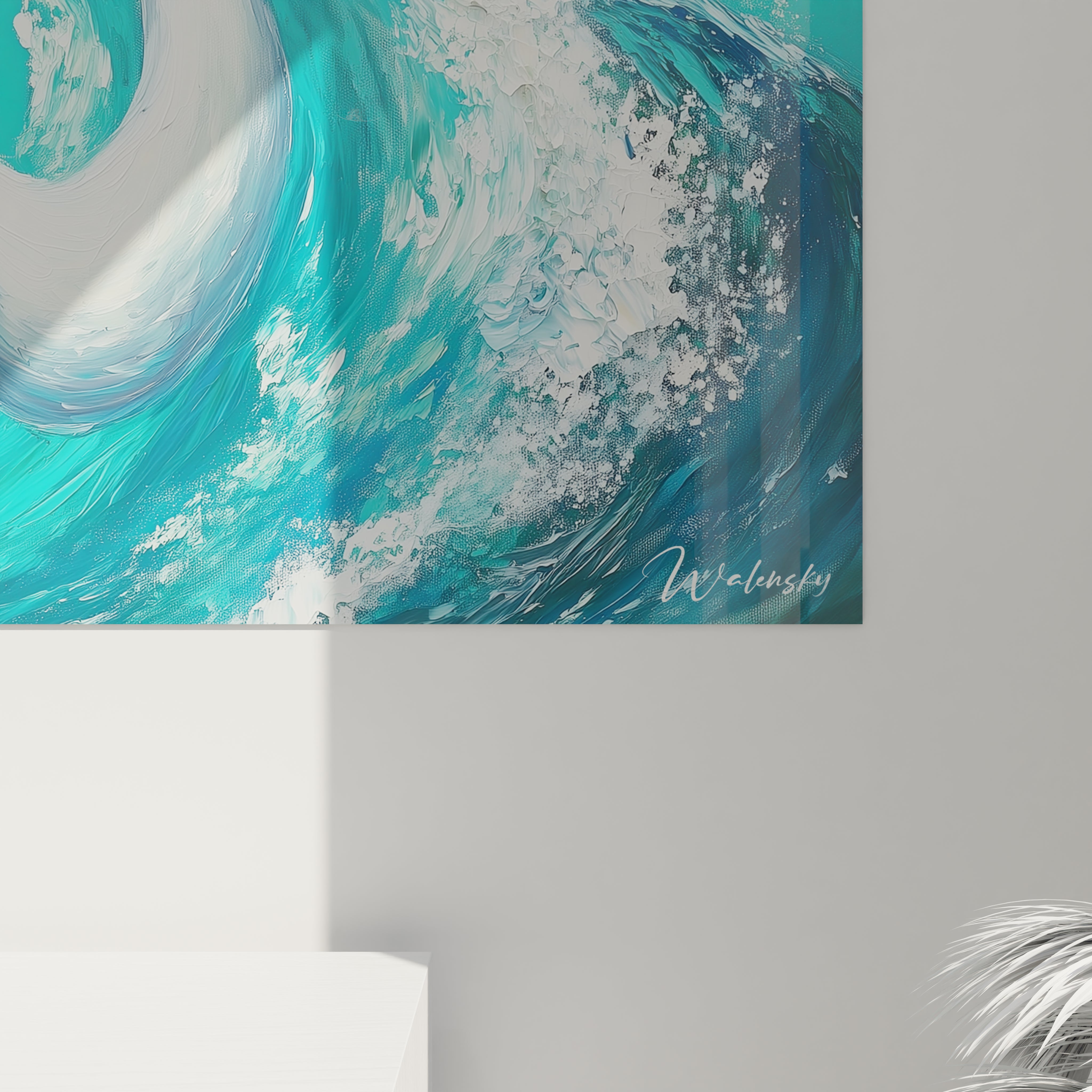 Tableau cygne Grâce infinie - édition cygne