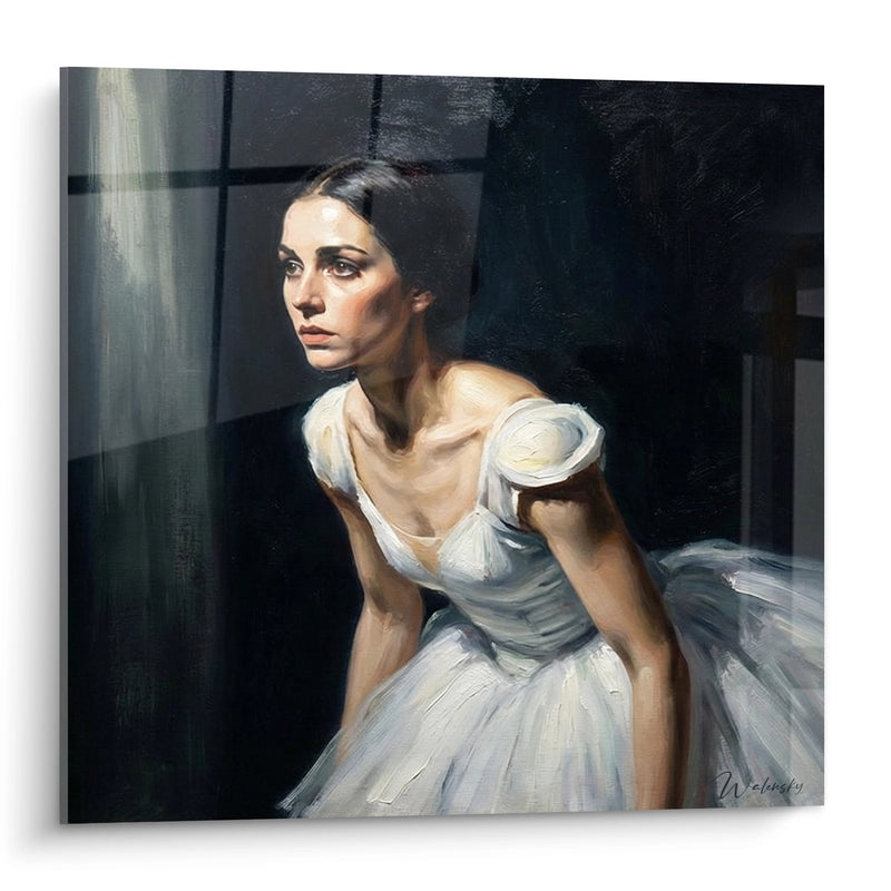 Classical Ballerina Painting - Timeless Grace - Dance Edition