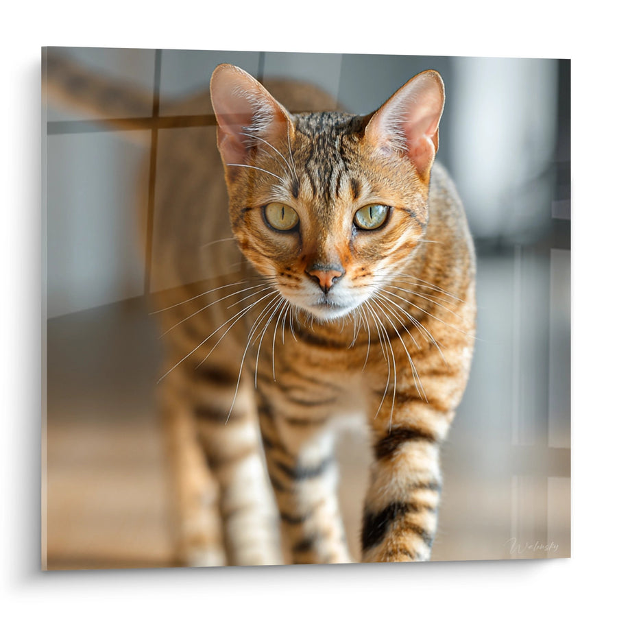 Obraz Kota Sokoke Portret - Dziki Spojrzenie - Edycja Kota Sokoke
