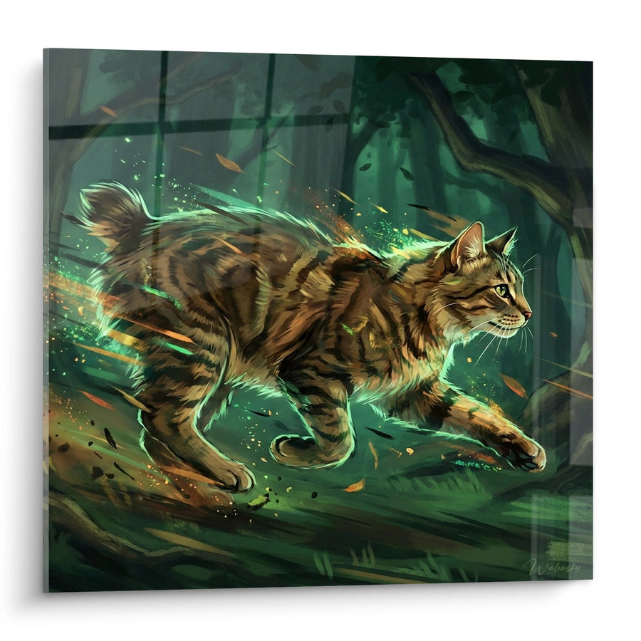 Tableau Chat American Bobtail Magique - Energie Mystique - Edition chat American Bobtail