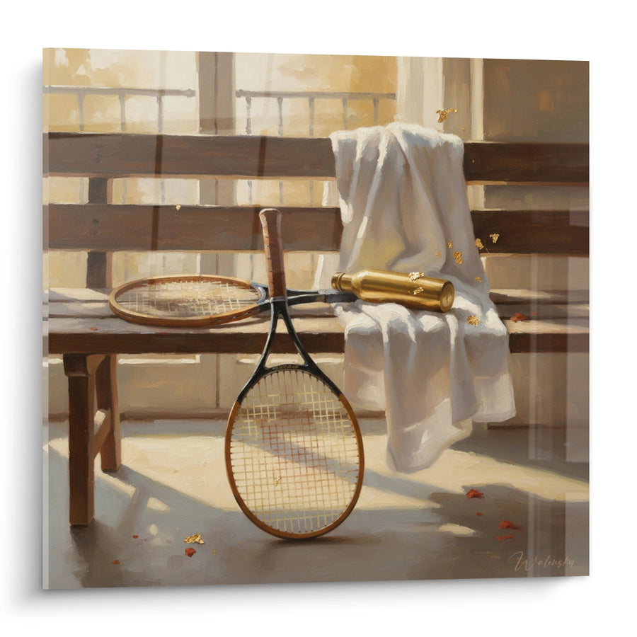 Tableau Raquettes de Tennis Vintage - Nostalgie du Court - Edition Tennis