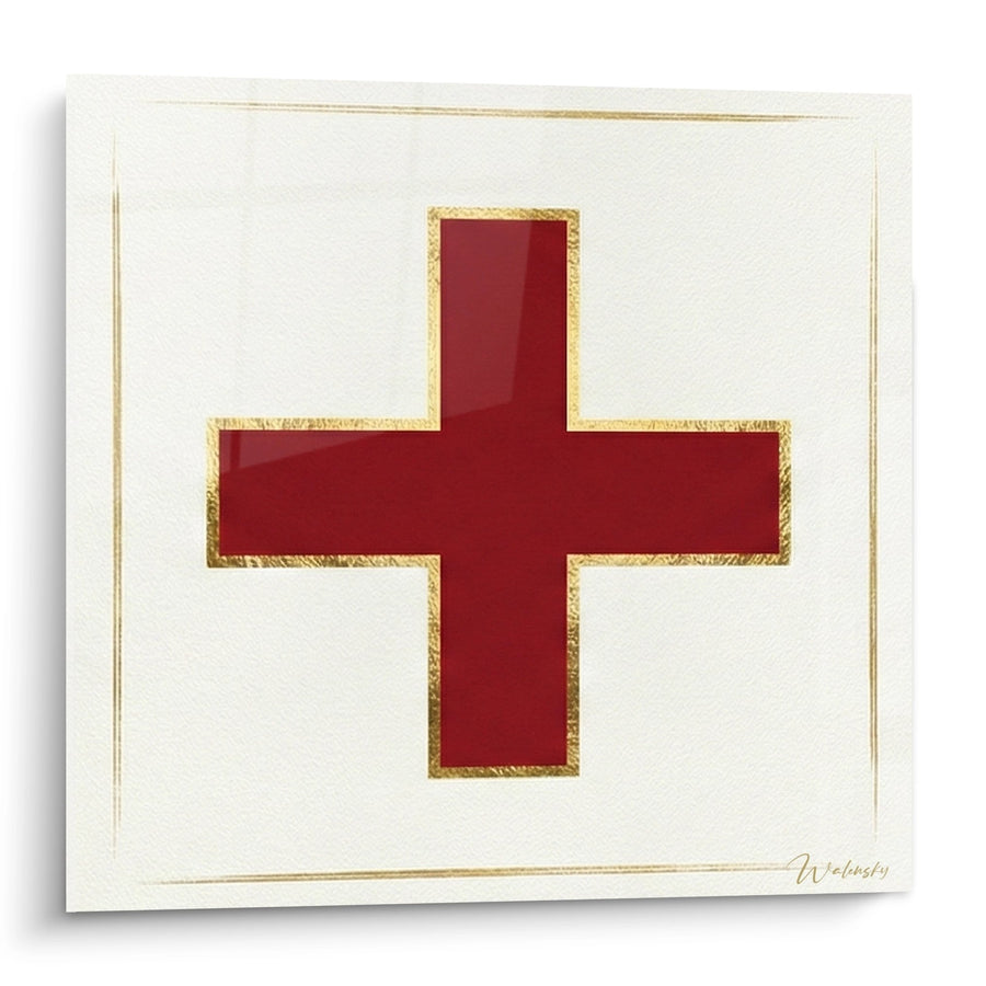 Tableau Croix Rouge - Symbole de Foi et Espoir - Edition La Savoie