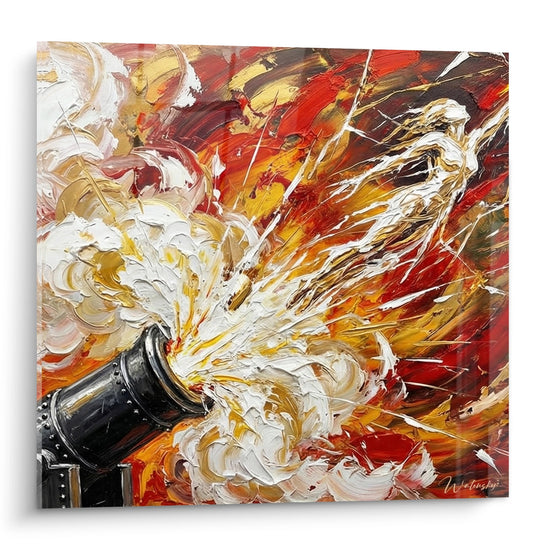 Canon Explosion Painting - Pyrotechnic Spectacle - Circus Edition