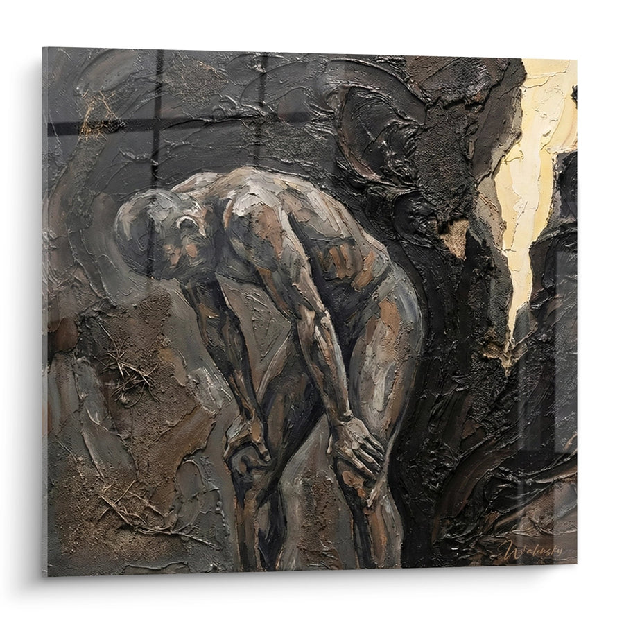 Tableau Figure Humaine - Introspection du Coureur - Edition Course à pied