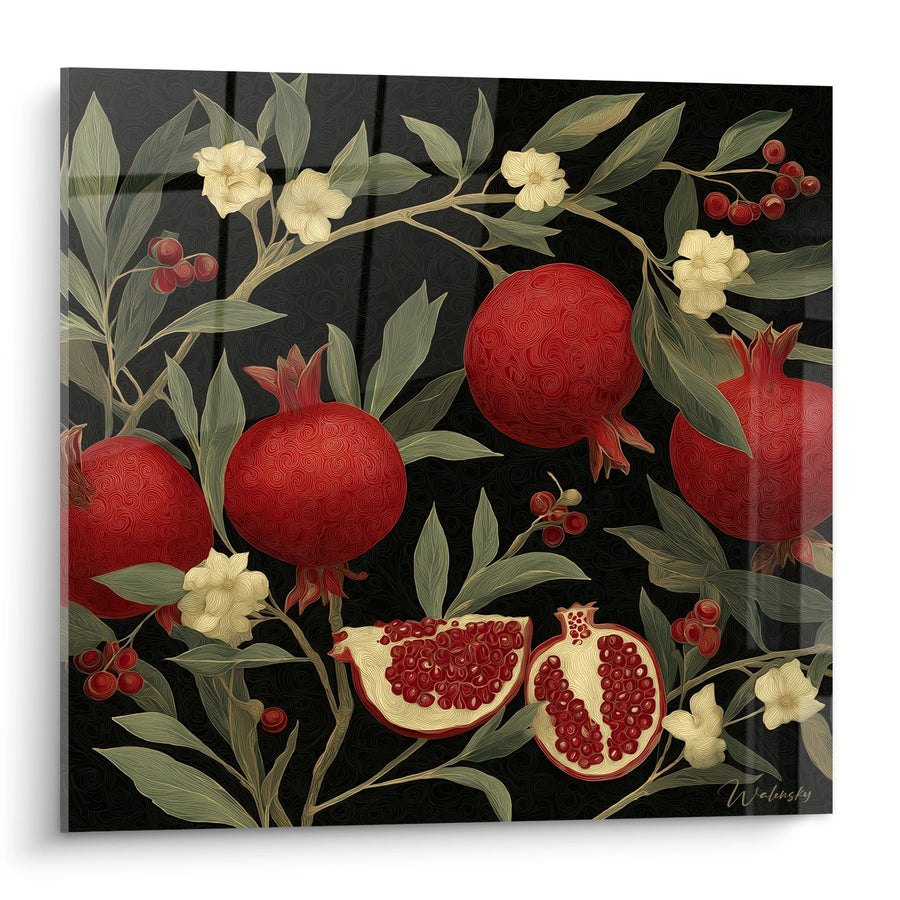 Tableau Grenades - Jardin de Grenadiers - Edition Art déco