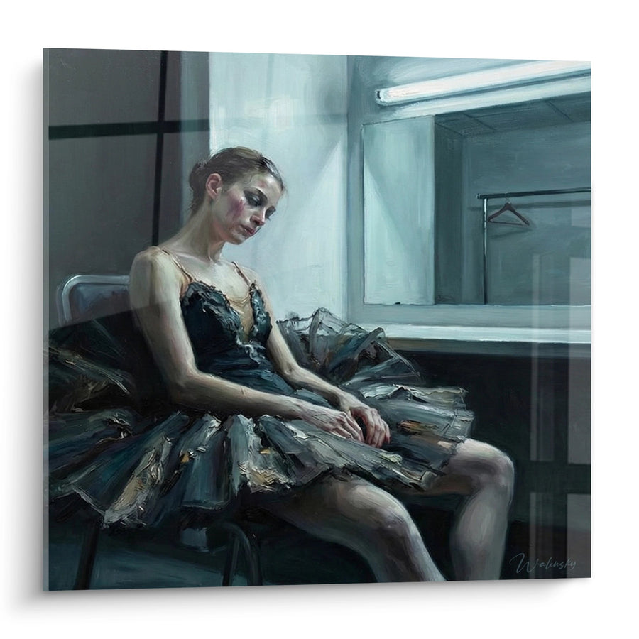 Tableau Ballerine dans sa Loge - Repos entre Deux Danses - Edition Danse