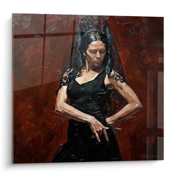 Flamenco-Tänzerin Gemälde - Andalusische Leidenschaft - Dance Edition